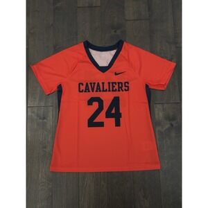 Nike Virginia Cavaliers Elite Short Sleeve Women's M Jersey Flag Football FV5380